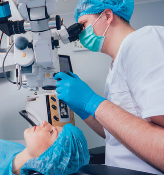 No Stiches - Benefit of Robotic Laser Bladeless Cataract and Lasik Surgery in Navi Mumbai and Dombivali at Laxmi Eye Hospitals and Institute